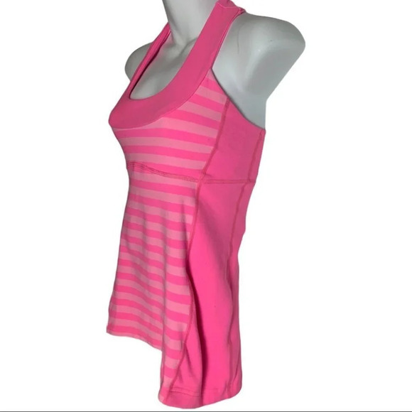 LULULEMON Apex Stripe Zing Racerback Size 4 RARE - Picture 5 of 13